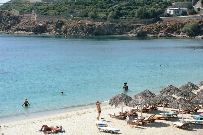 Mina Beach Agios Stefanos  Eksteriør bilde