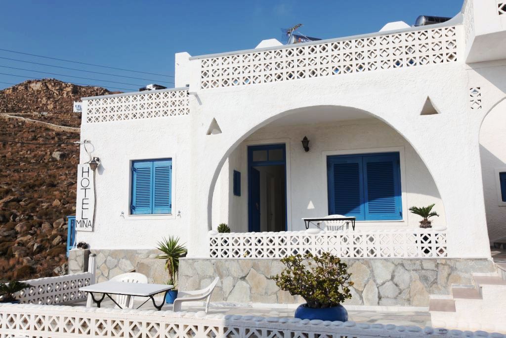 Mina Beach Agios Stefanos  Eksteriør bilde