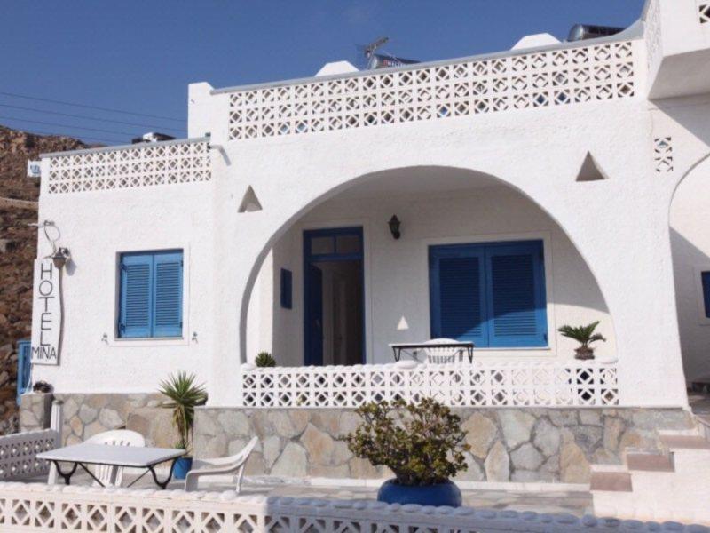 Mina Beach Agios Stefanos  Eksteriør bilde